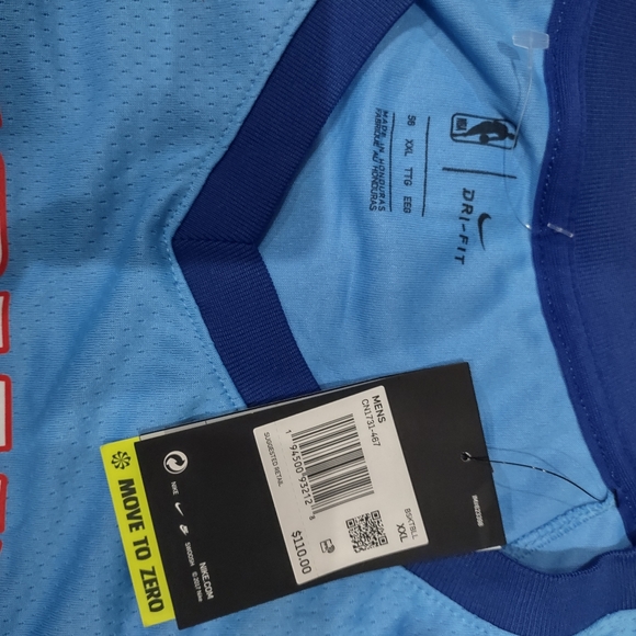 Nike NBA Blue Jersey - Picture 8 of 13